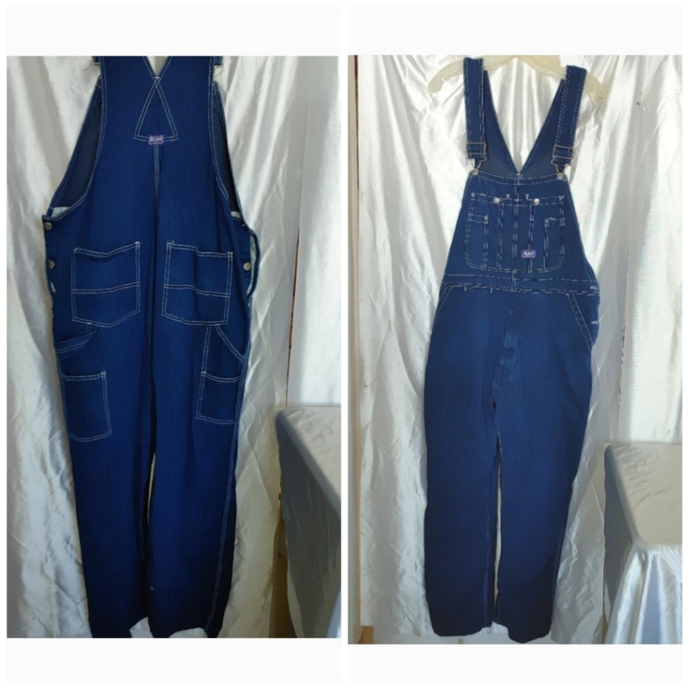 Big Smith painter pants style overalls 38/30 - Picture 1 of 8